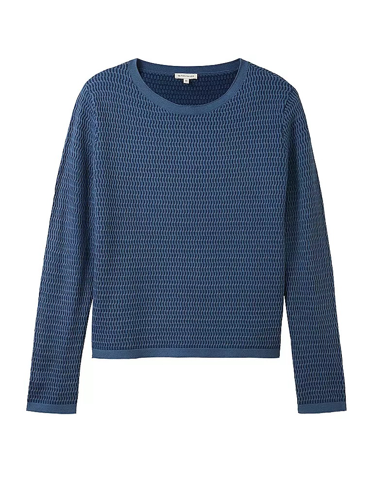 TOM TAILOR Pullover  blau