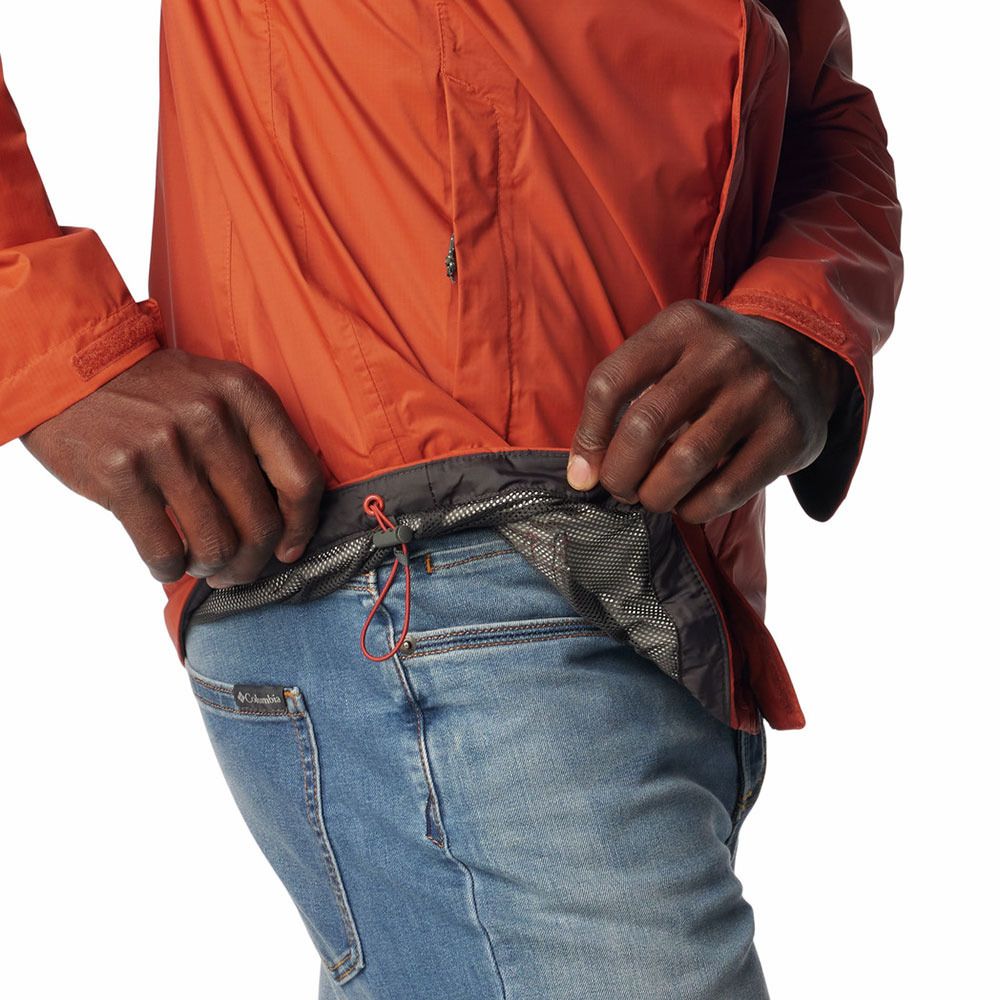 Columbia POURING ADVENTURE - Veste Homme warp red