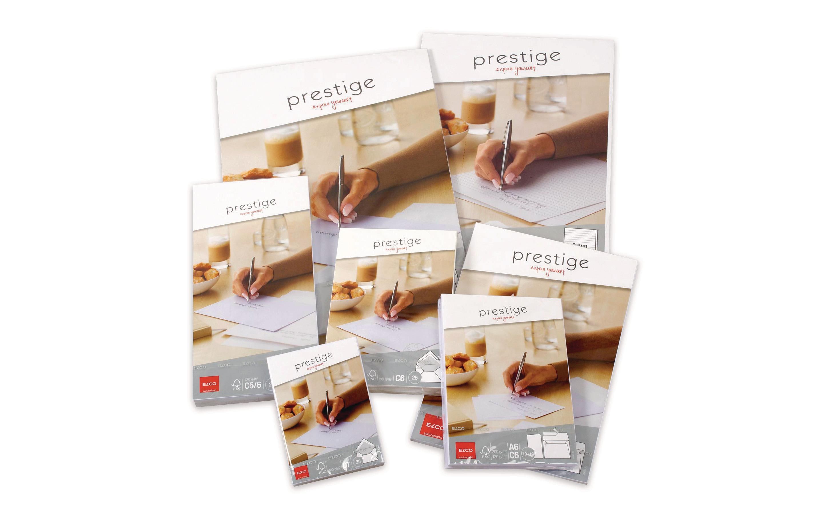 Couvert Prestige C5 Kein Fenster, 10 StückHochwertiger Briefumschlag