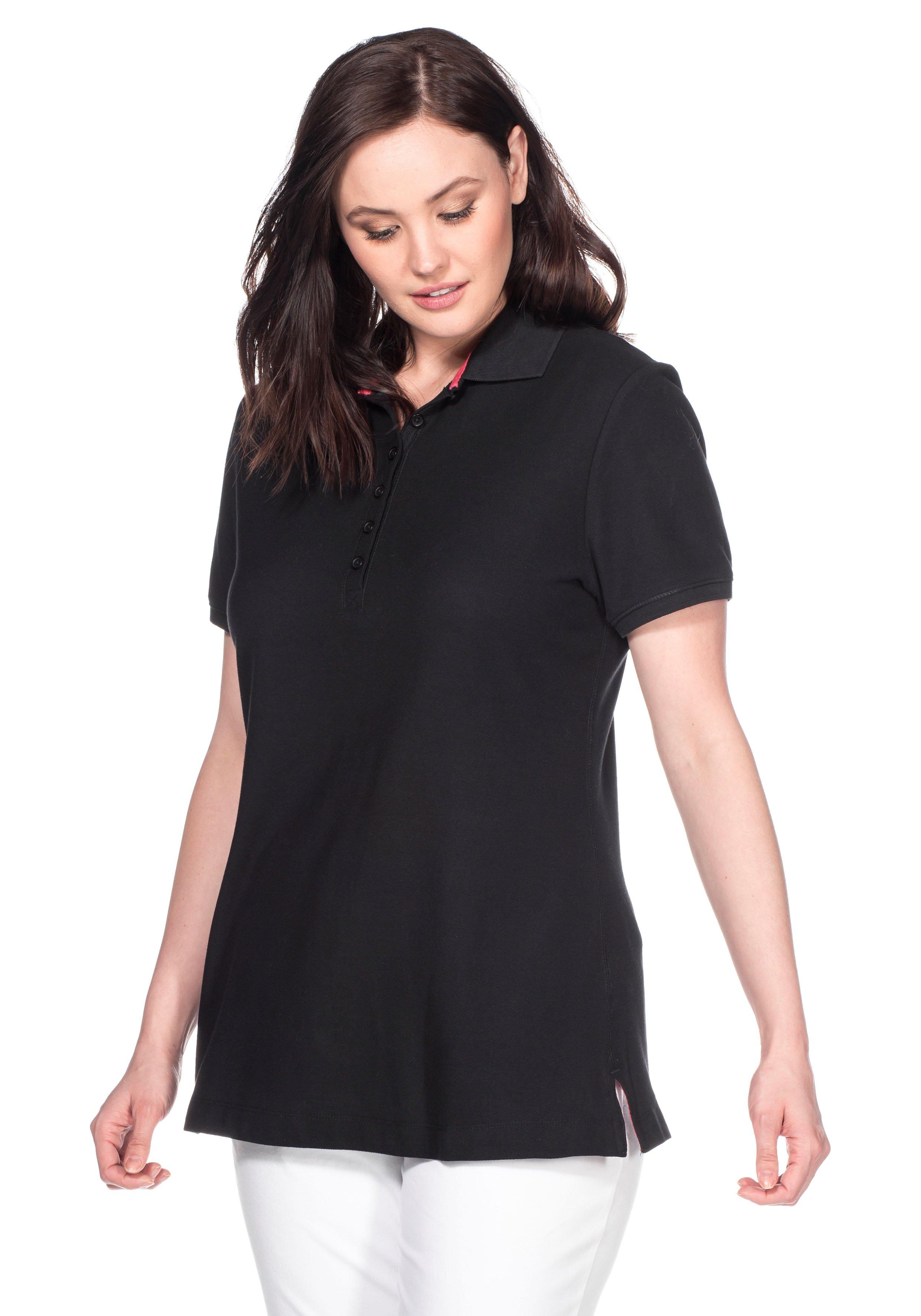 Poloshirt mit kurzem Arm, in Piqué-Qualität