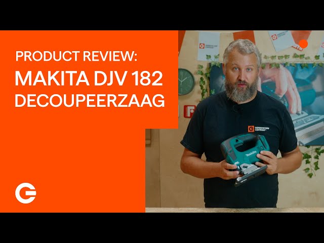 Makita DJV182ZJ 18V Li-Ion Accu decoupeerzaag body in Mbox - D-greep - variabel - koolborstelloos