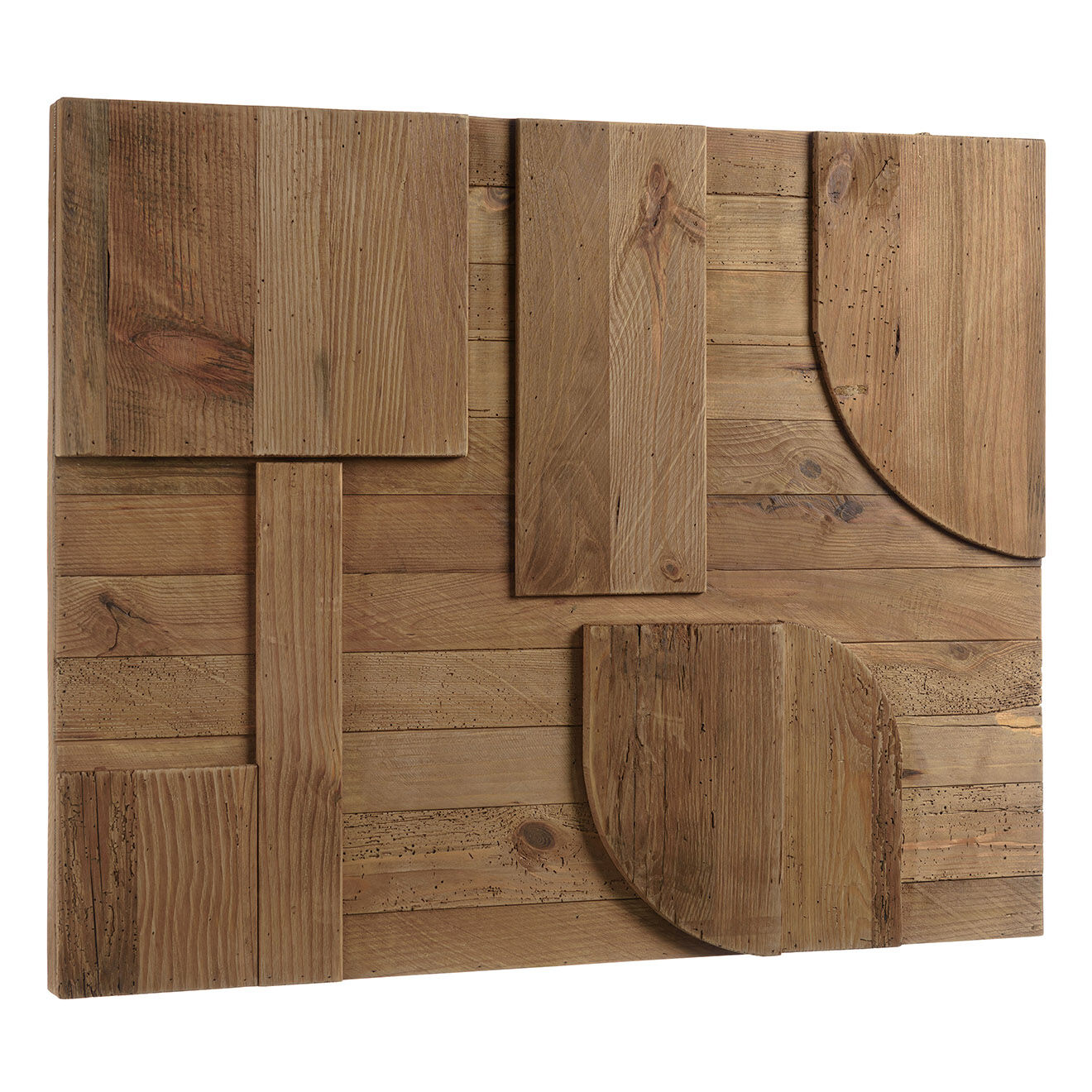 Macabane Décoration murale A formes géométriques bois - 98x80 cm