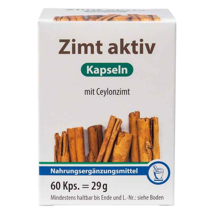 Zimt Aktiv Kapseln, 60 St