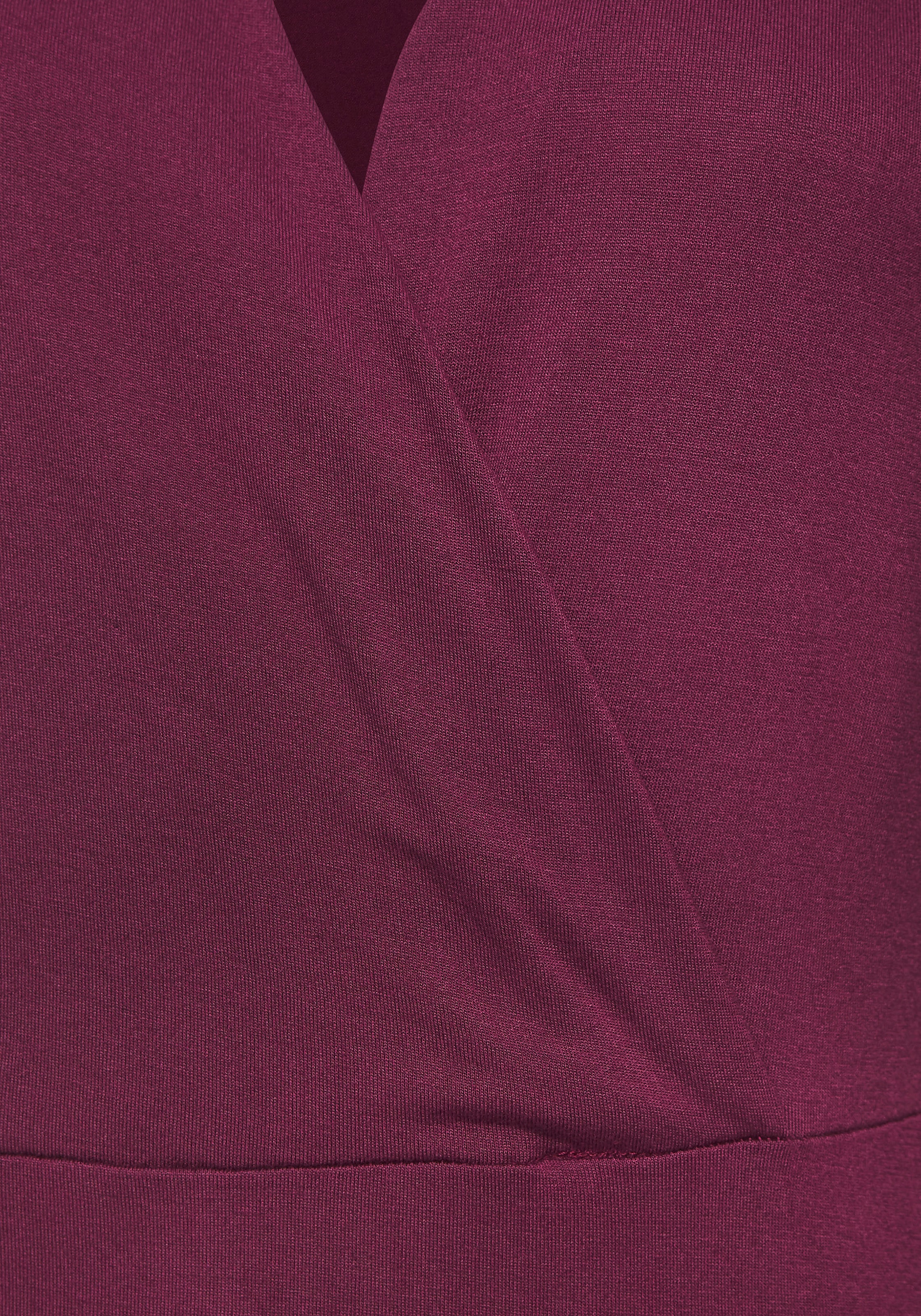 LASCANA Shirttop , mit dezenten Raffungen an der Schulter, elastisches Damentop