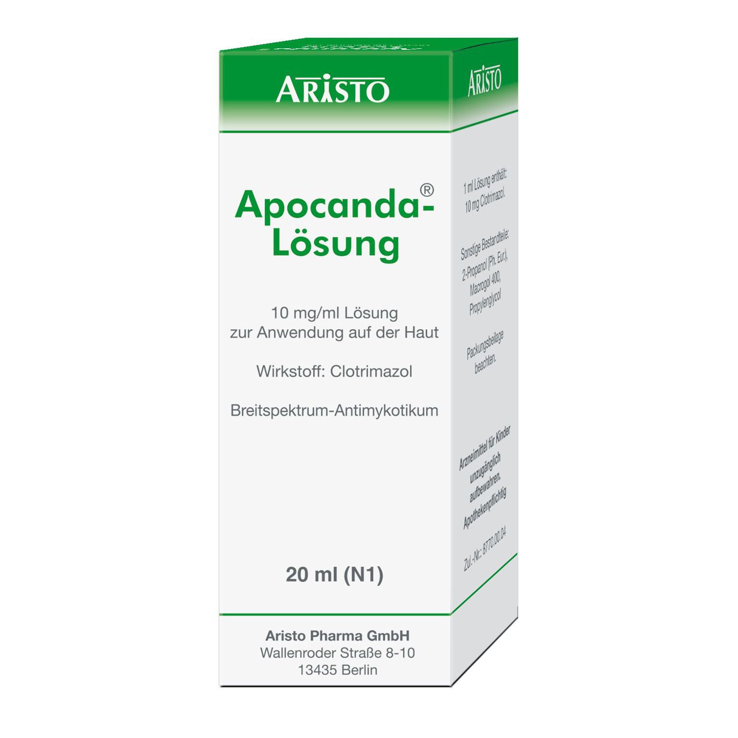 Apocanda®-Lösung 10 mg/ml