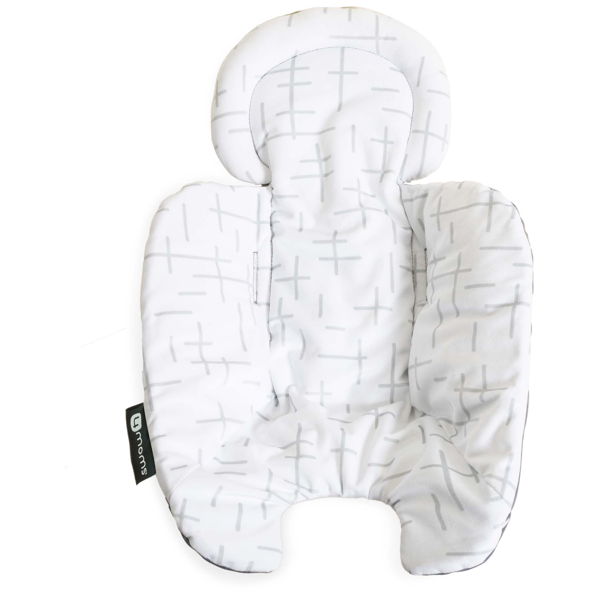 4Moms MamaRoo 5 Newborn insert Mesh grijs - Prénatal