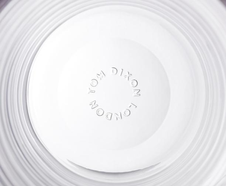 Tom Dixon Press vaas medium transparant
