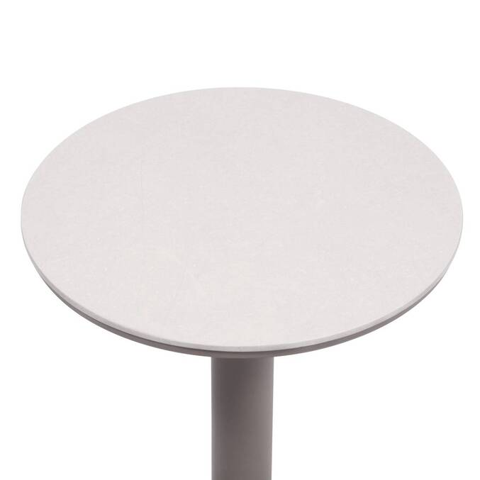 Table d'appoint de jardin ronde SOLETIA Café