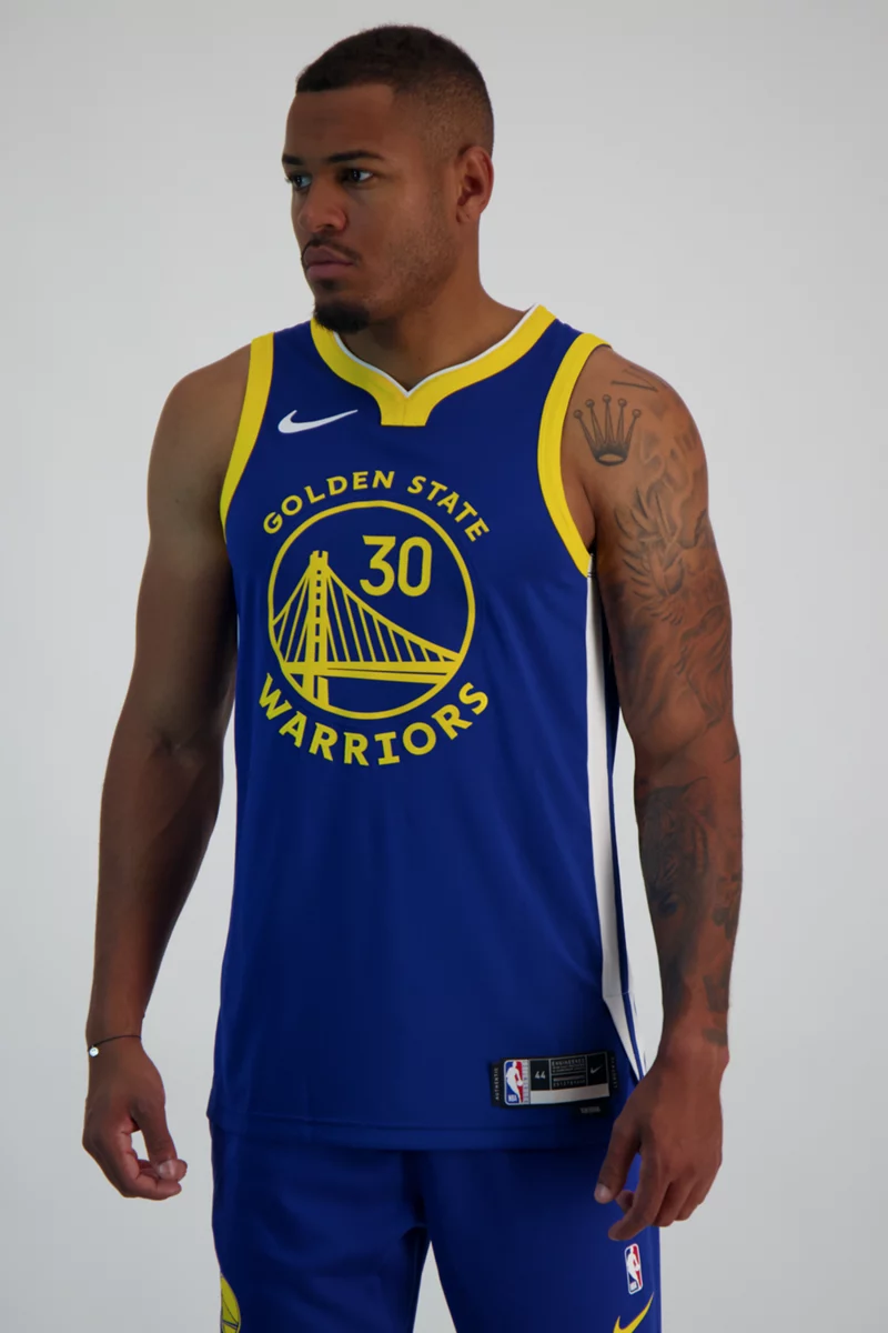 Nike Golden State Warriors Icon Edition Stephen Curry Herren Basketballtrikot