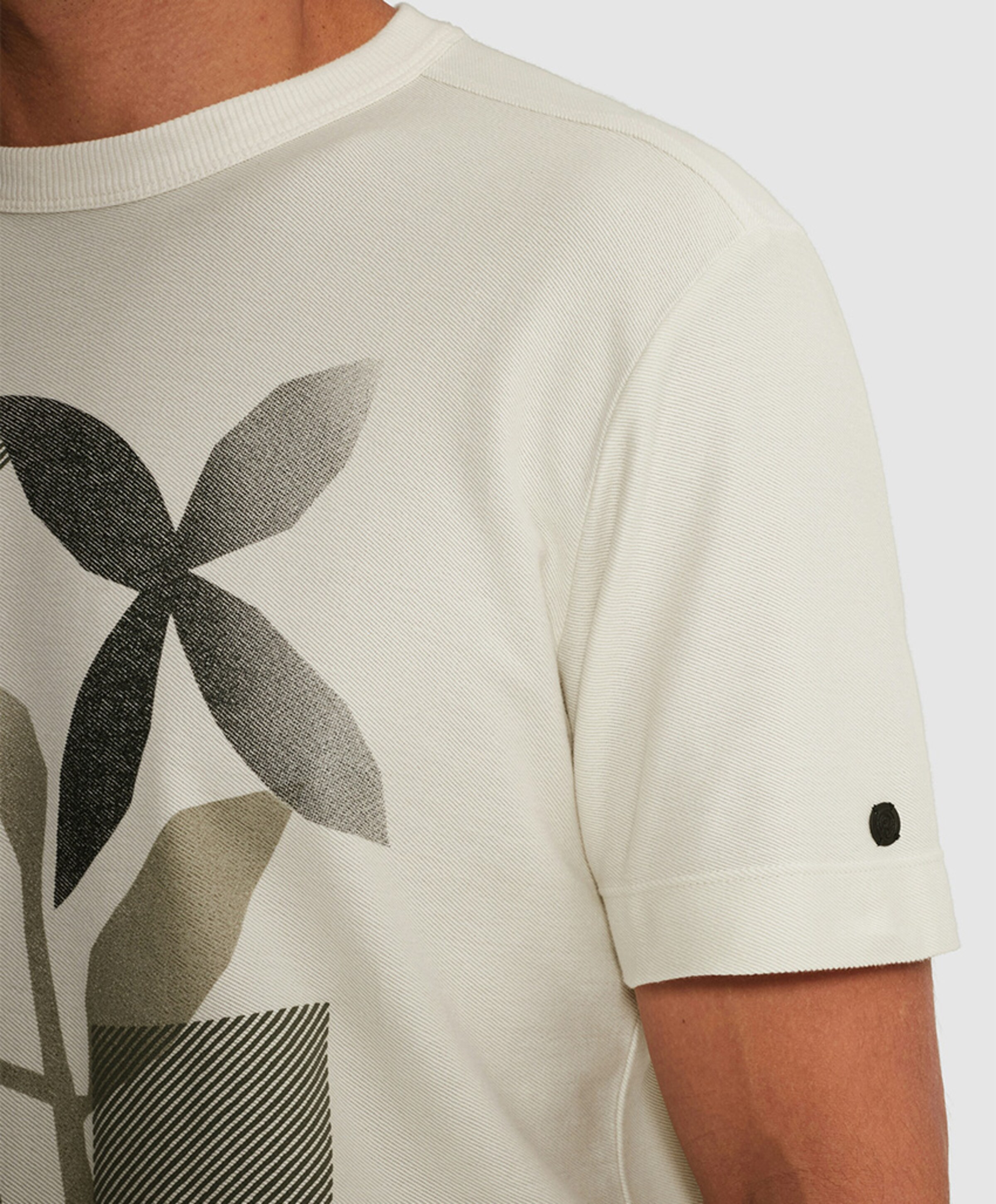 Cast Iron Heren T-shirt beige