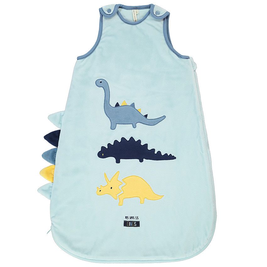Gigoteuse sans manches en polyester doublée coton TOG 3 - Bleu