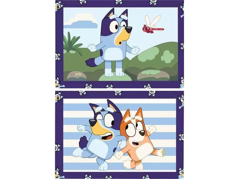 Ravensburger Malen nach Zahlen CreArt Bluey Kunst-Set mit Malvorlage