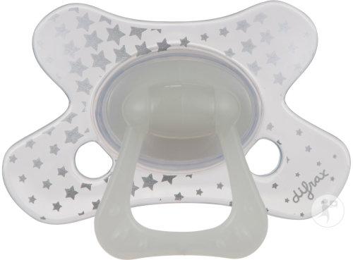 Difrax Sucette Dental 18+ Mois Glow In The Dark 1 Pièce