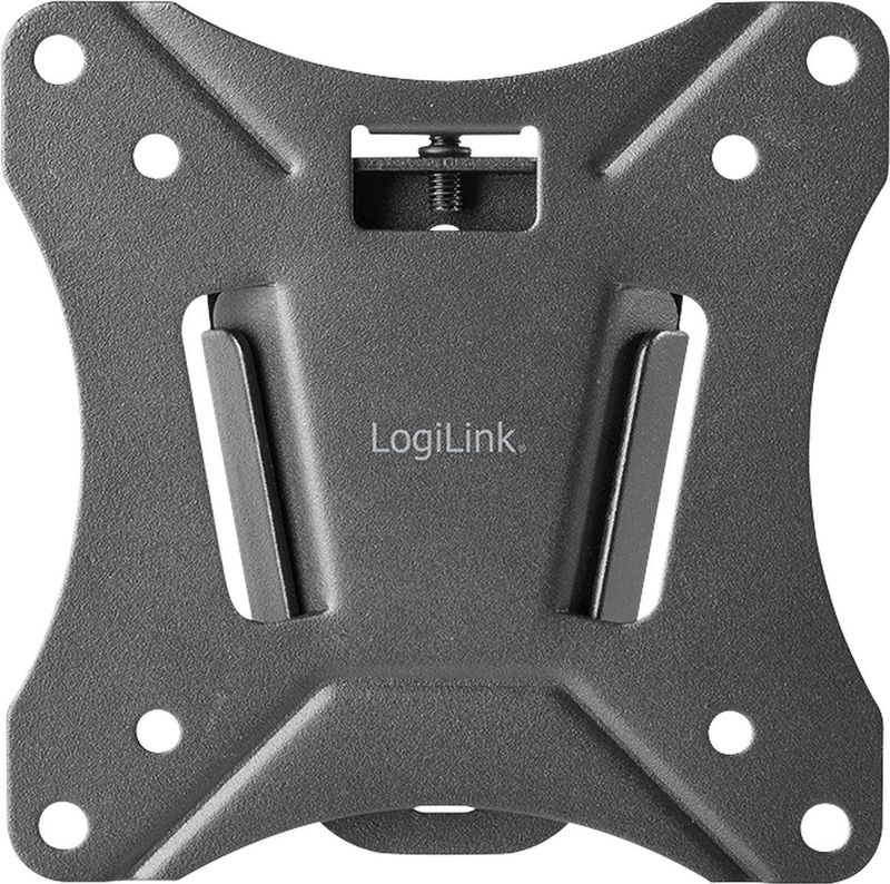 LogiLink - BP0073 - TV-wandhouder - Zwart - Max. 25 kg, VESA 75x75, 100x100, Wandafstand 12,5 mm