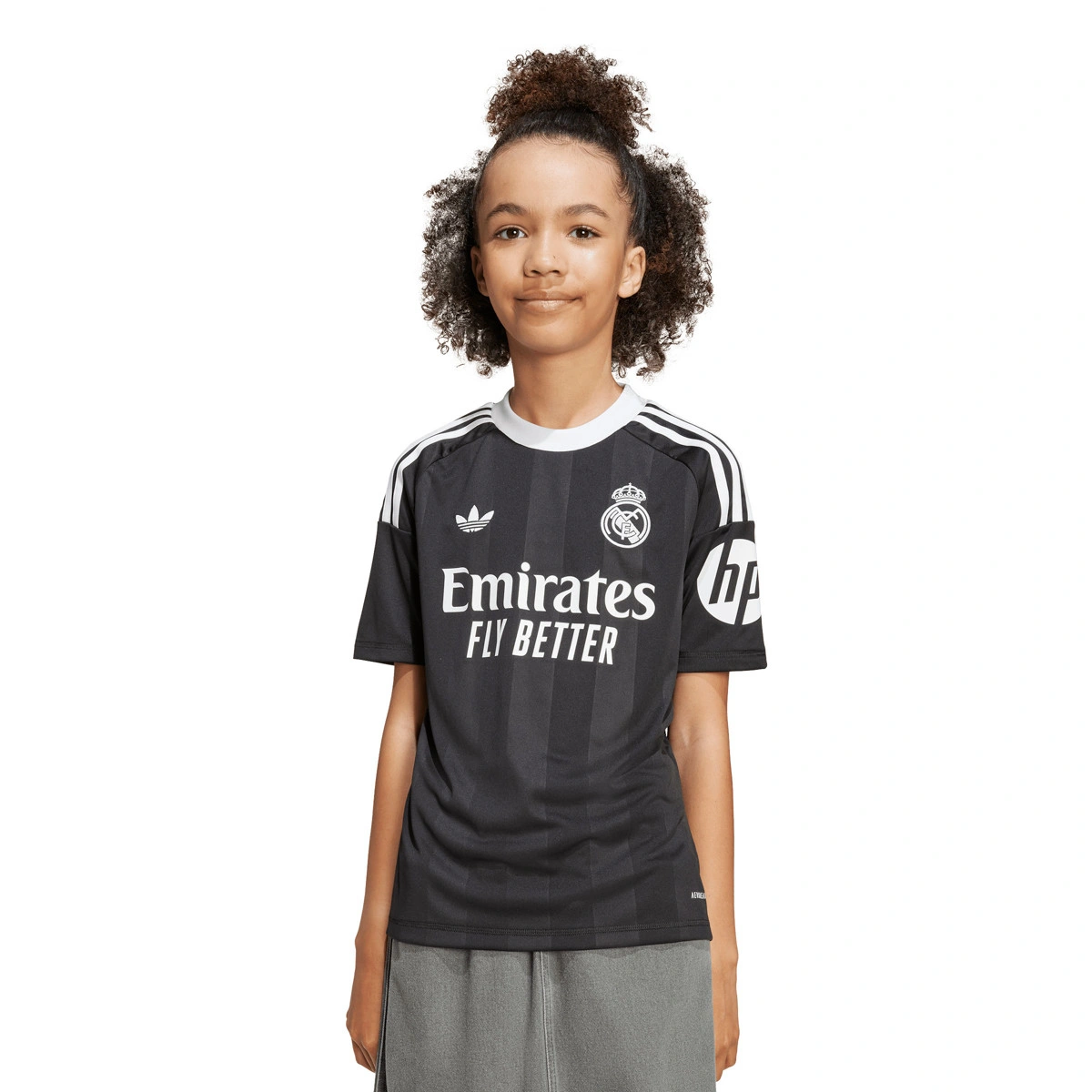 Camisola adidas Real Madrid Terceiro Equipamento Guarda-redes 2025-2026 Criança