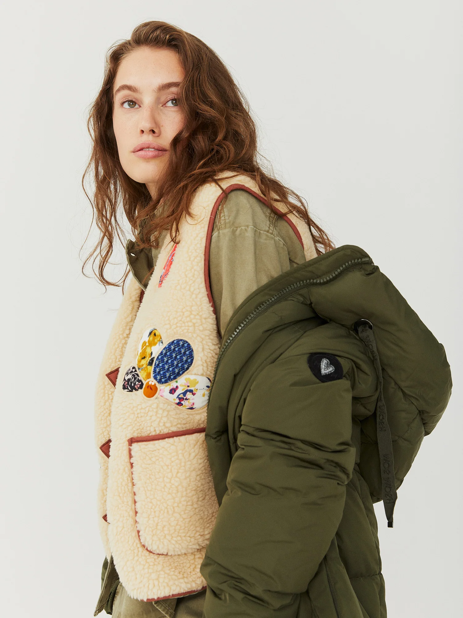 Lollys Laundry  Hugo Teddy vest - Acsid Print