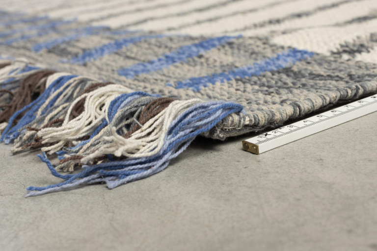 Dutchbone Hampton vloerkleed 160x230 blauw