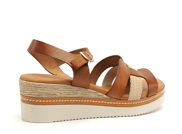 Eva frutos nu pieds talons femme 522 marron