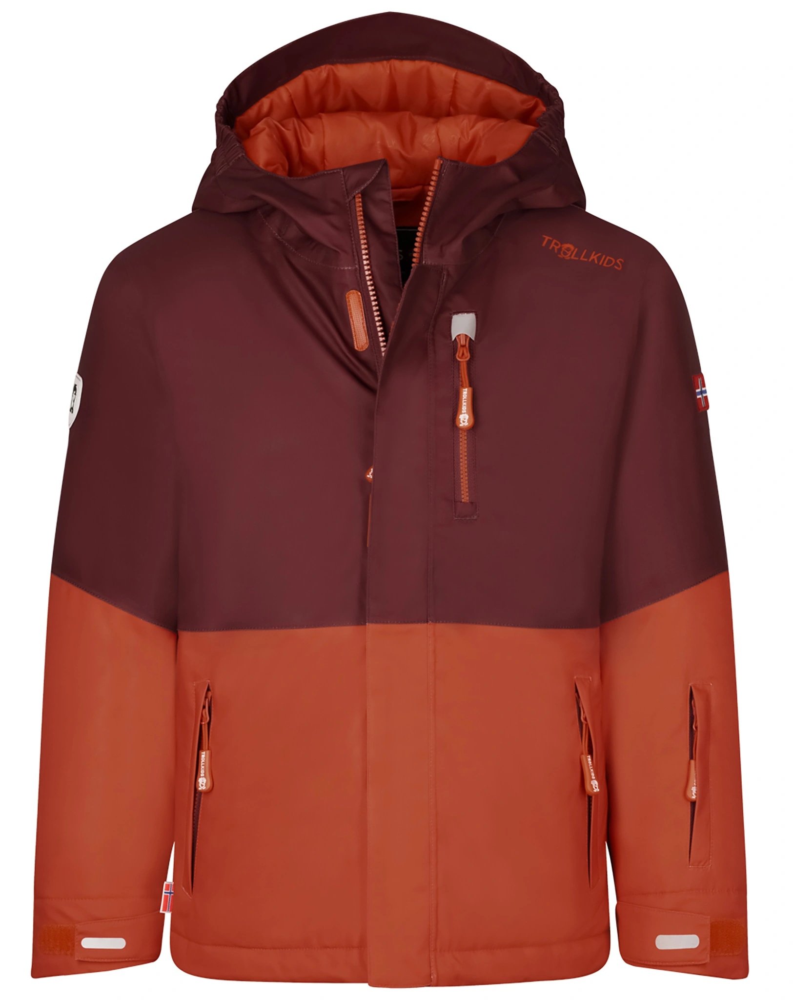 WinterjaKids HALLINGDAL in chestnut/orange