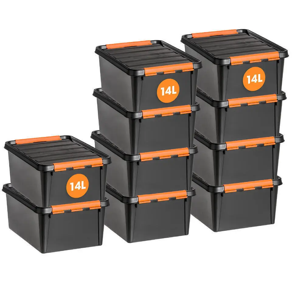 SmartStore Stevige Opbergbox 14L Set van 2 - 40x30x19cm
