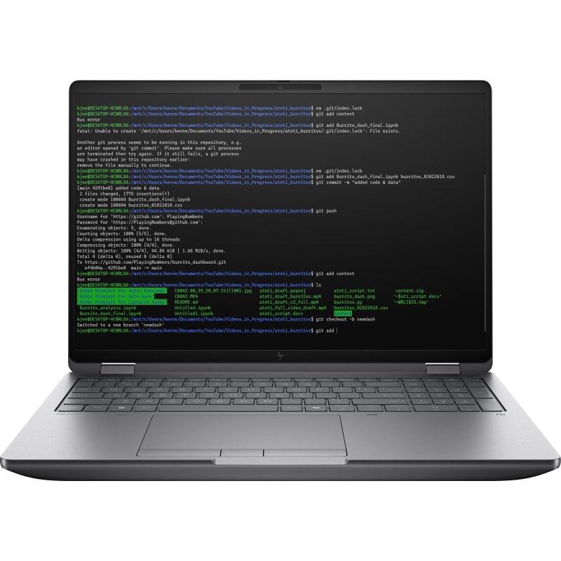 HP ZBook Fury G1i Mobile Workstation Intel Core Ultra 7 255HX Station de travail mobile 40,6 cm (16