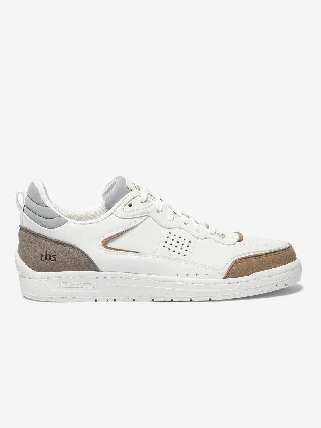 Baskets Homme Blanc et Gris Recyclables