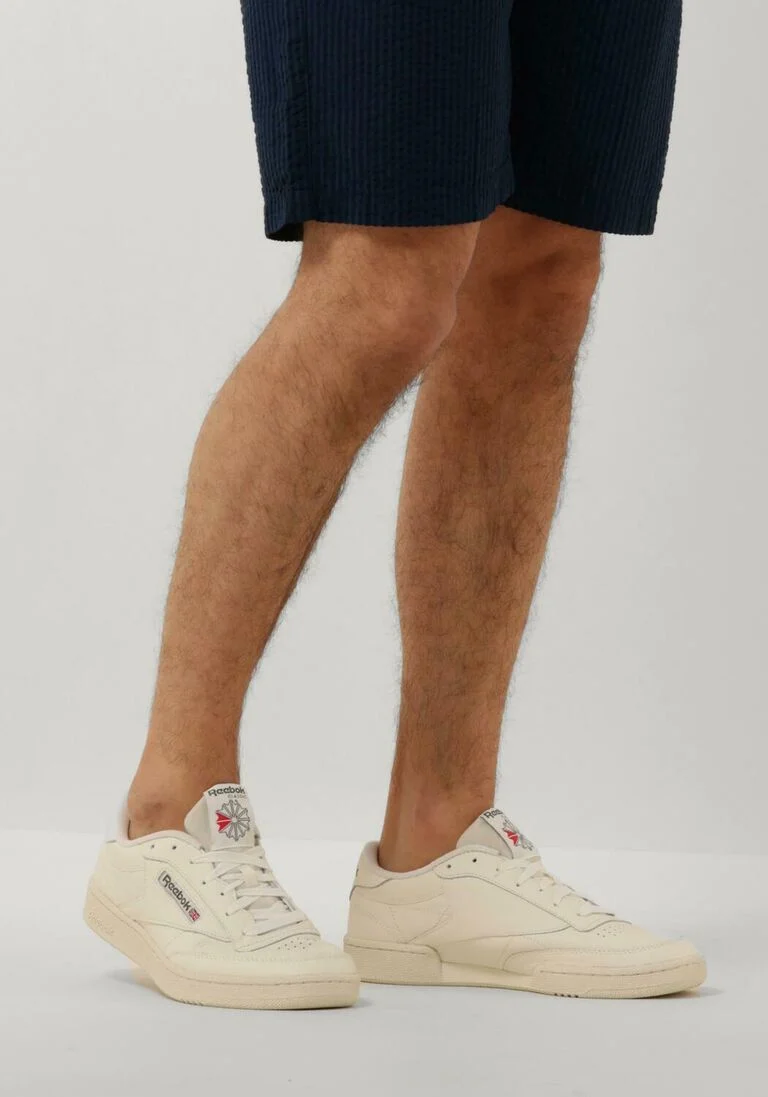 REEBOK beige reebok lage sneakers club c 85 men