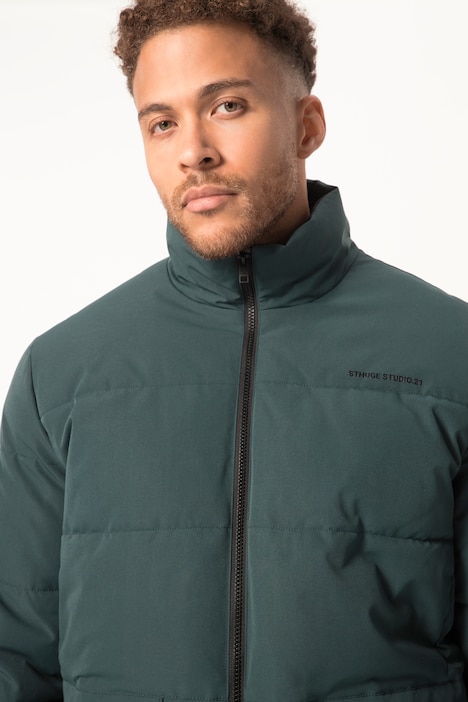 STHUGE Steppjacke, Outdoor, Stehkragen, Zipper, bis 8 XL