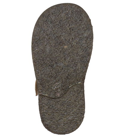 Angulus Sandalen - Kognac m. Blumen