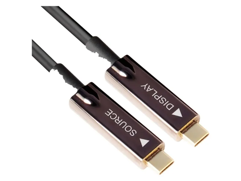 [OUTLET] - Club 3D - USB-kabel - 24 pin USB-C (han) til 24 pin USB-C (han) - USB 3.2 Gen 2 - 20 m - Active Optical Cable (AOC)