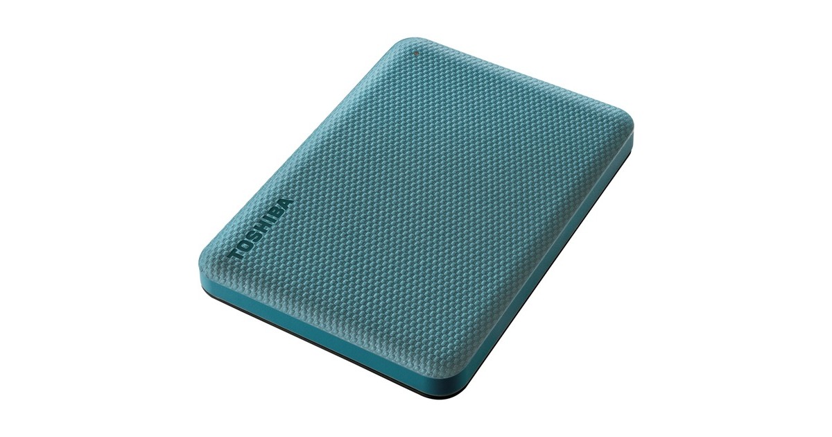 ToshibaCanvio Advance, 1 TB externe harde schijf  (Groen, HDTCA10EG3AA, USB 3.2 Gen 1)