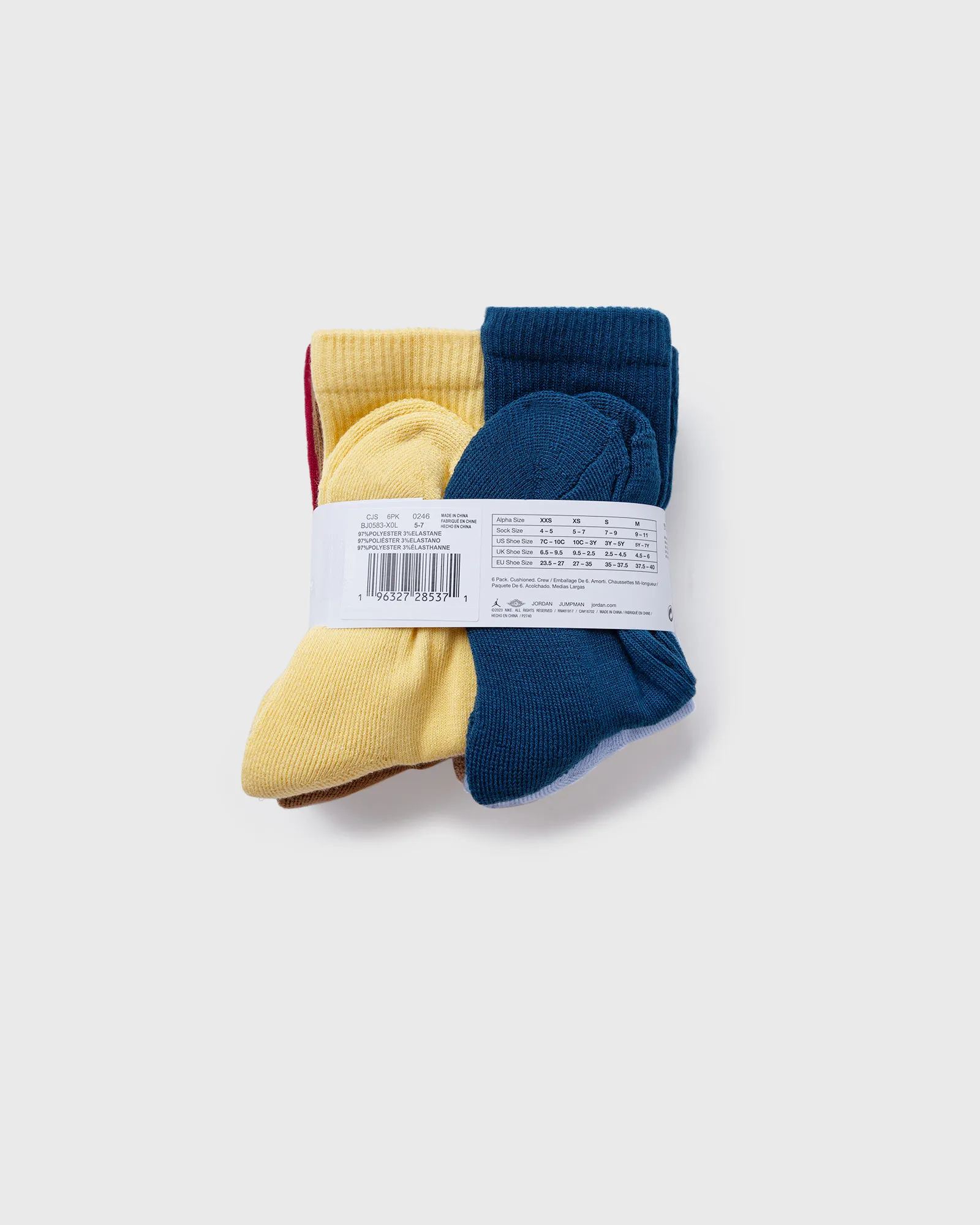 Jordan JHN EVERYDAY ESSENTIALS 6PK CR