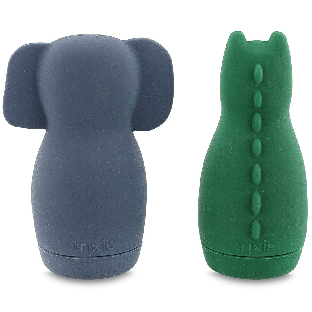 Trixie badspeeltjes mrs. elephant en mr. crocodile
