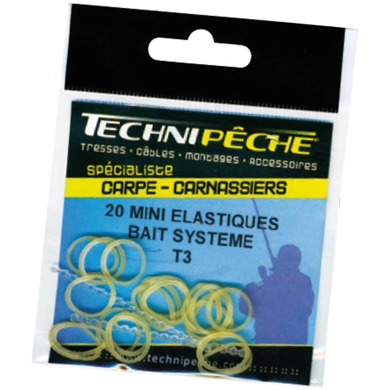 Elastiques Technipêche Mini Elastic Bait System
