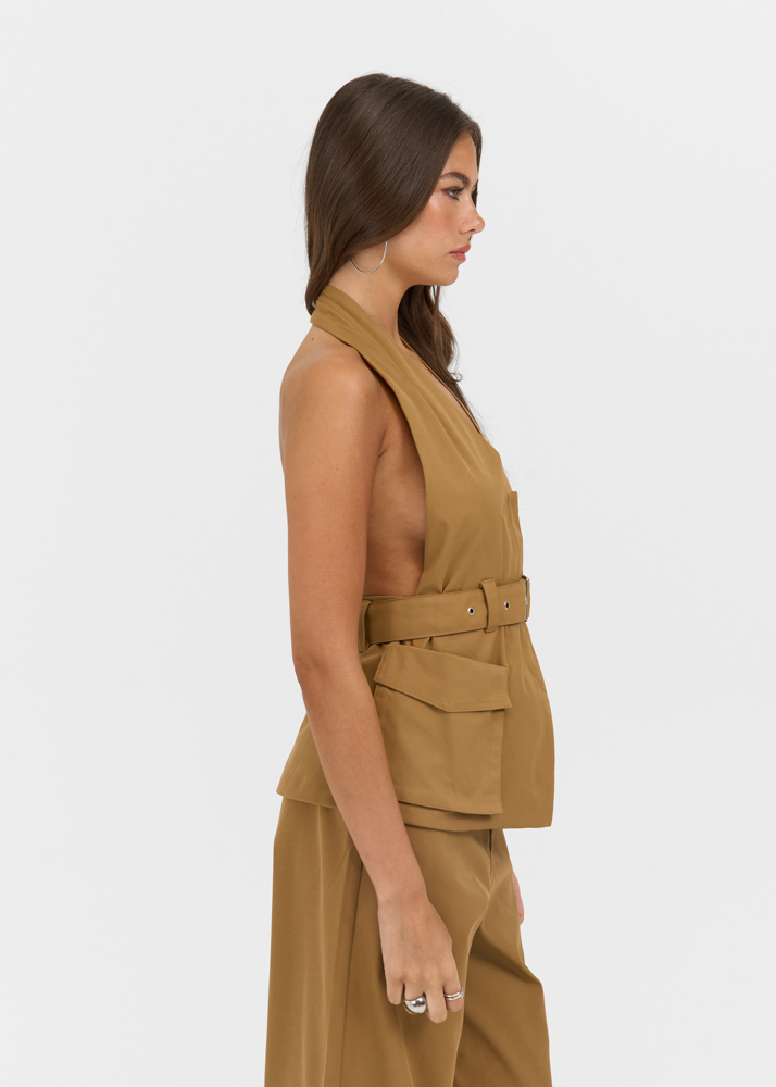 Kaya top beige