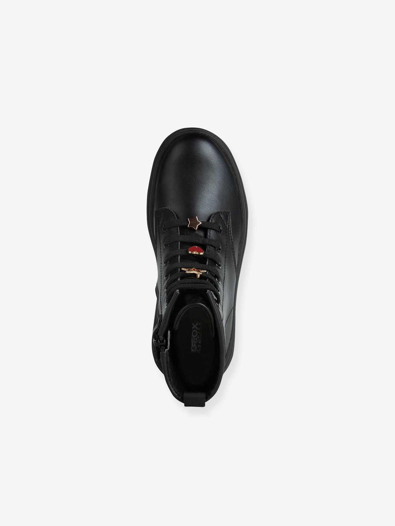 Botas de cano curto com cadarço Phaolae GEOX® pretas