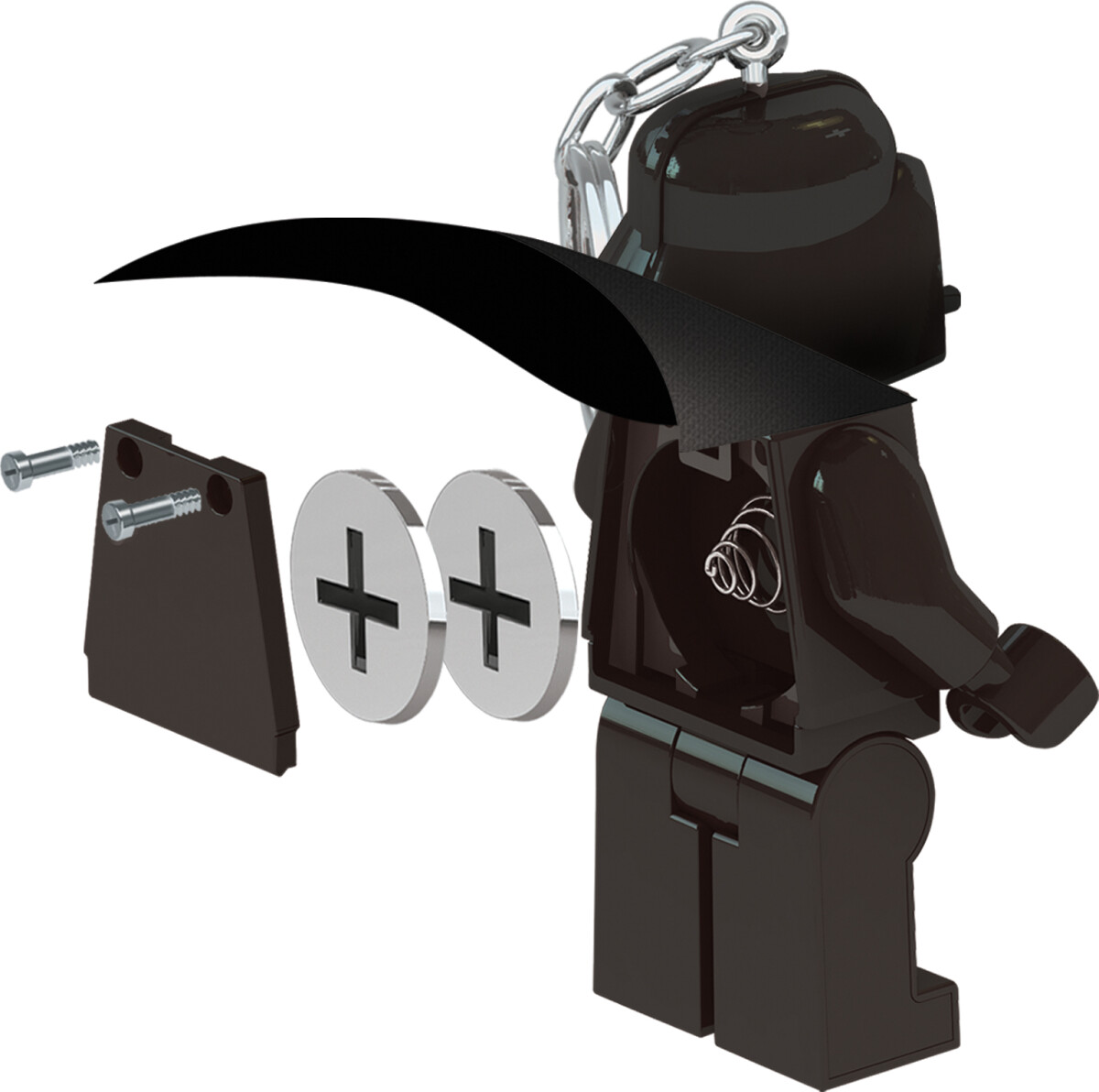 Lego Star Wars - Ledlite Nøglering - Darth Vader