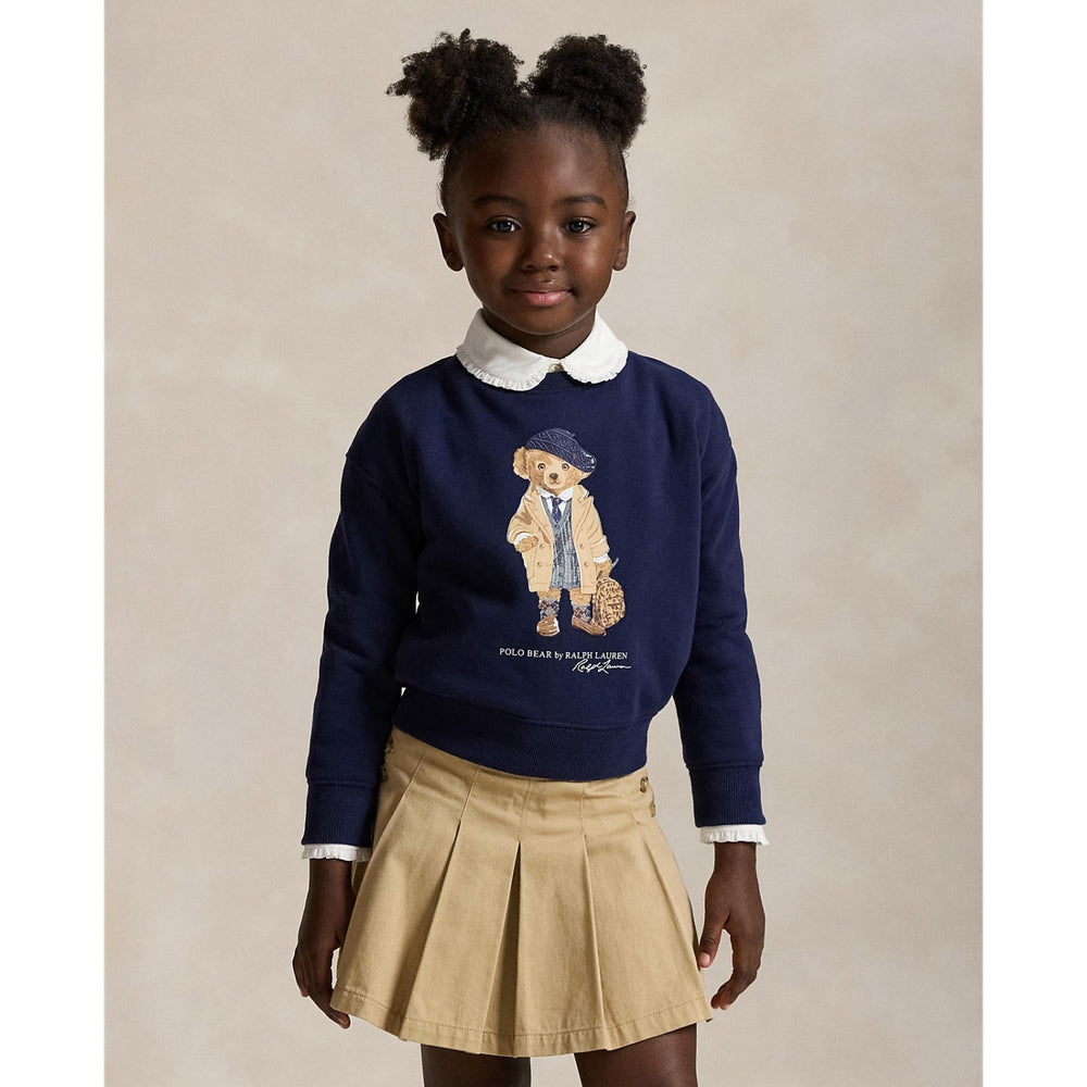 Køb Polo Ralph Lauren Refined Navy Girl Sweatshirt