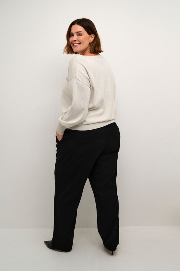 Kaffe Curve KCregitta Knit Pullover Turtledove