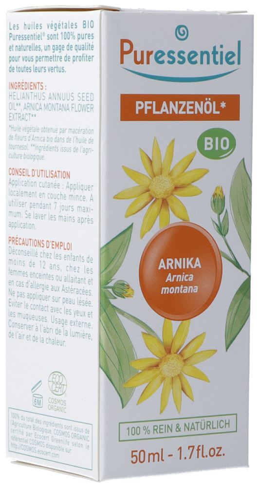 Puressentiel Pflanzenöl Arnika Öl Bio Fl 50 ml