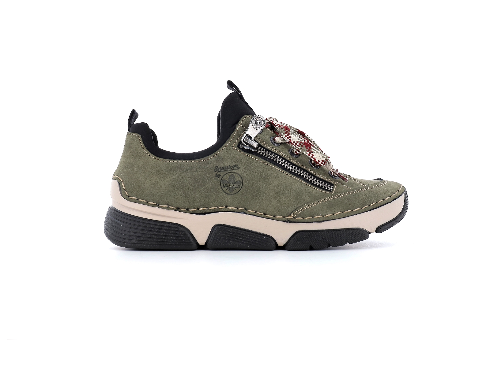Rieker-45973 Synthétique Olive