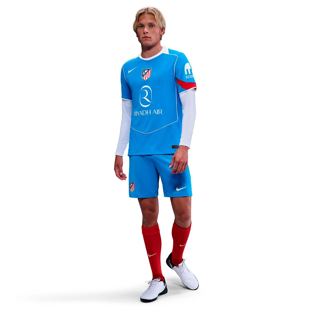 Camisola Nike Authentic Atl Madrid Terceiro Equipamento 2025-2026