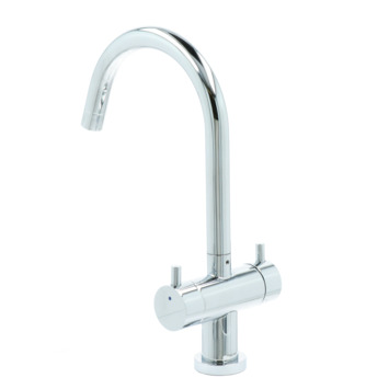 Atlantic keukenkraan Adrian 2-knops Chroom