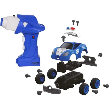 Jamara First RC Kit Polizeiauto 22-teilig mit Akkuschrauber