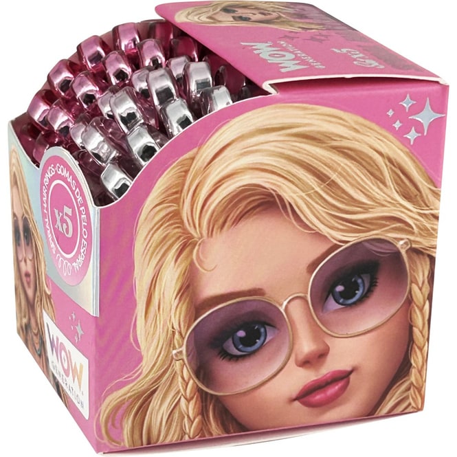 WOW Generation - Spiral Haargummis - 5er Pack - 1 Set