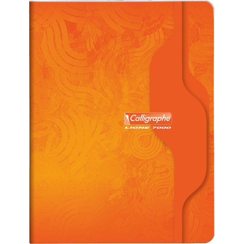 Cahier piqué Calligraphe 17 x 22 cm grands carreaux 96 pages