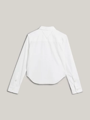 Blusa de popeline ajustada