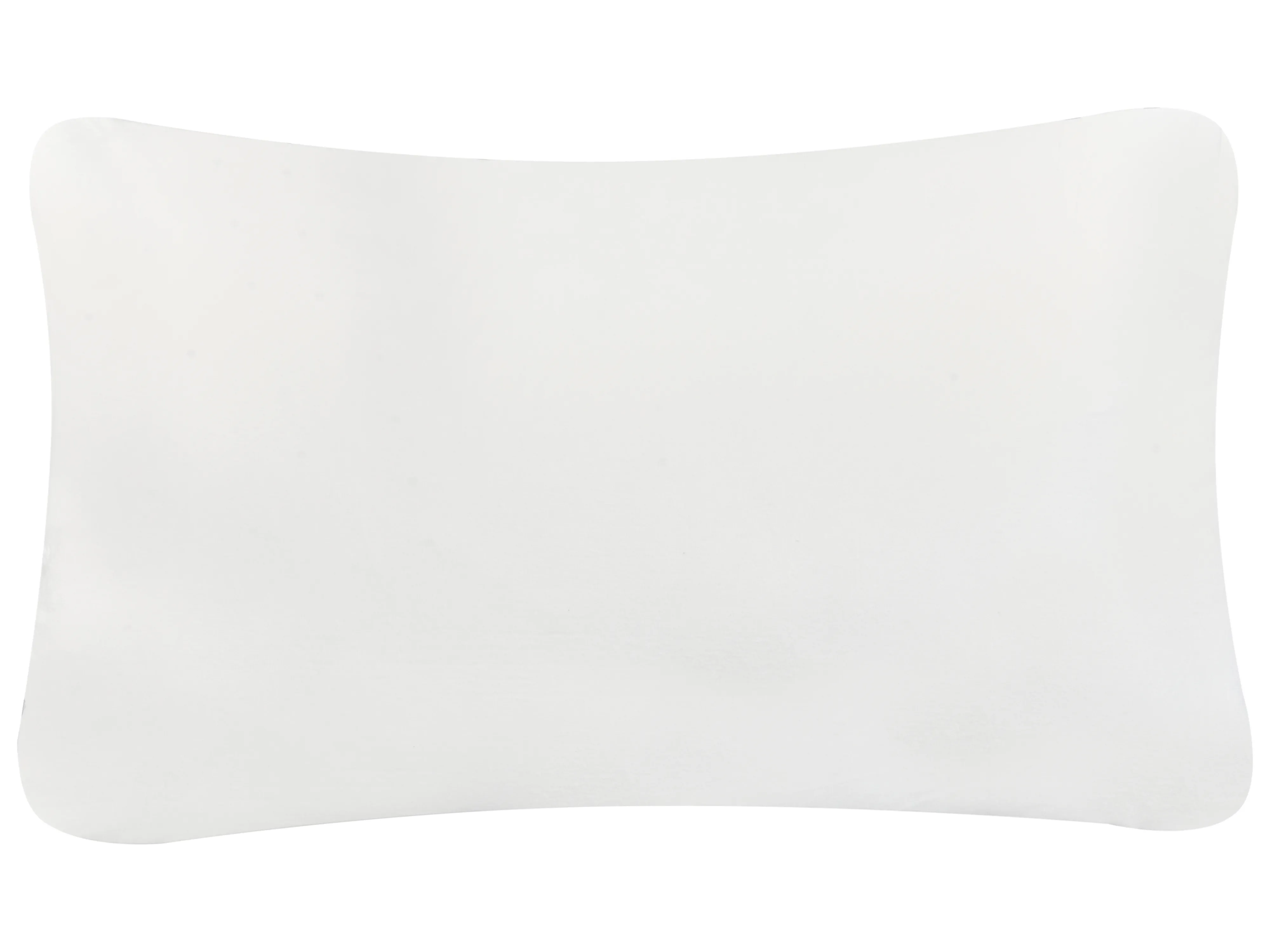 Set van 2 tuinkussens GLIMMER bladpatroon 30 x 50 cm Blauw