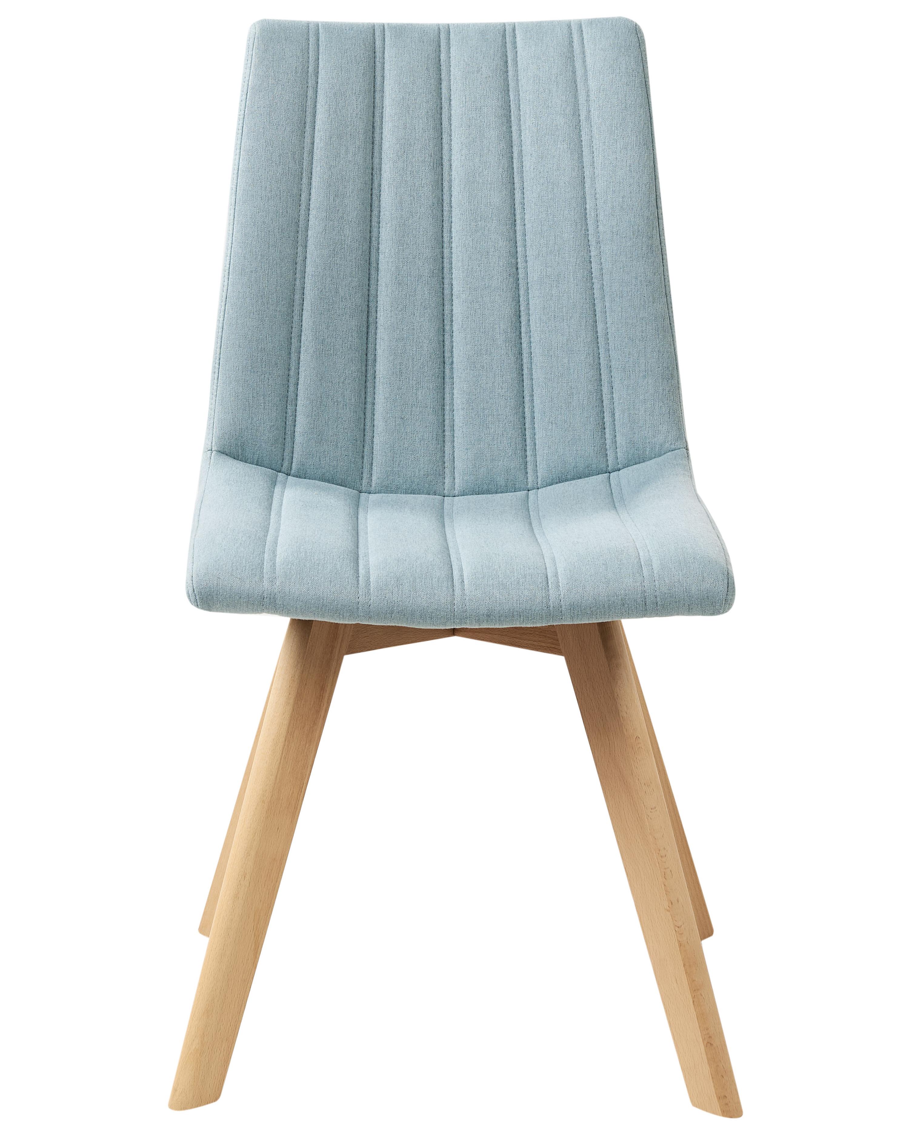 Set van 2 eetkamerstoelen CALGARY Lichtblauw