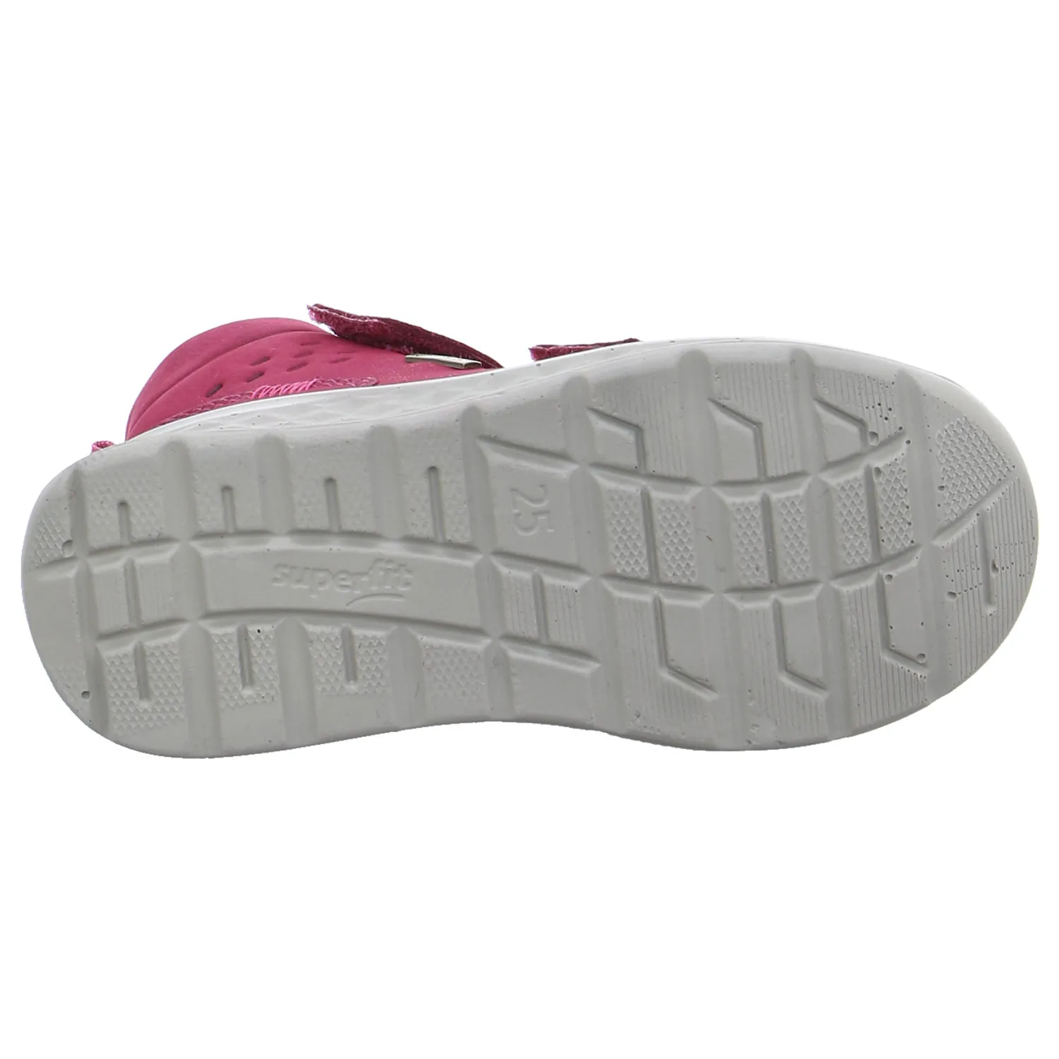 SUPERFIT Lauflernschuh Dunkelrot Textil  Bottine